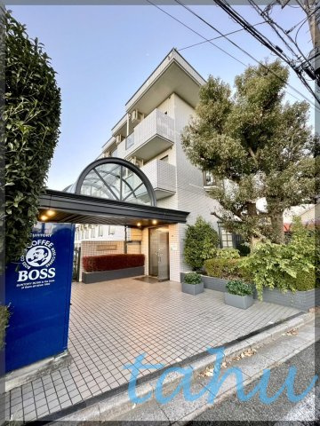 練馬区上石神井２丁目の賃貸マンションのエントランス