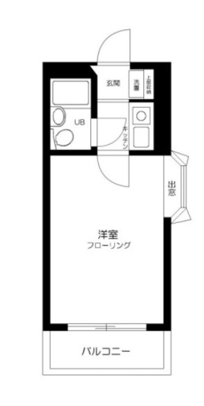 練馬区上石神井２丁目の賃貸マンションの間取り