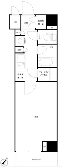 【間取り】 | ルーブル浜松町