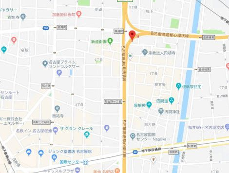 那古野Ｋ２ビルの地図