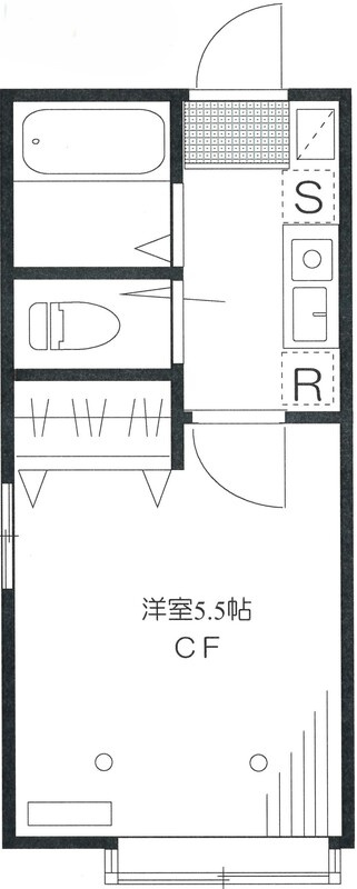 幸ハイツの間取り