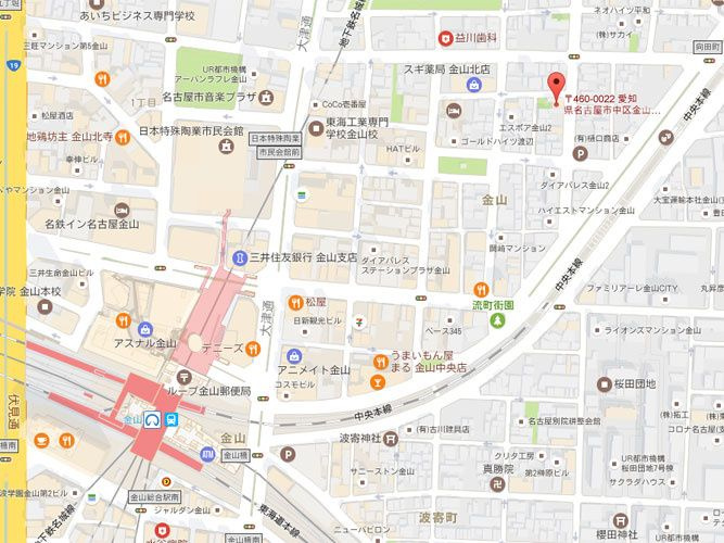 スカイカナヤマの地図