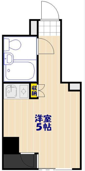 川口市芝　ベラージュ川口の間取り