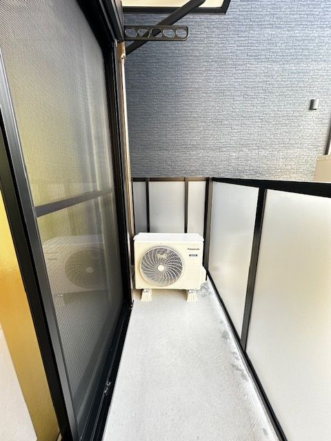 BH新松戸Ⅱのバルコニー