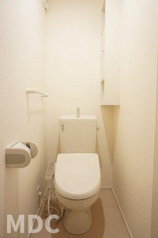 徳島市八万町柿谷のアパートのトイレ