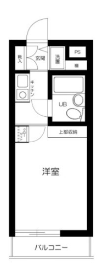 練馬区平和台４丁目の賃貸マンションの間取り