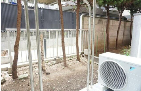 杉並区高円寺南１丁目の賃貸マンションのバルコニー