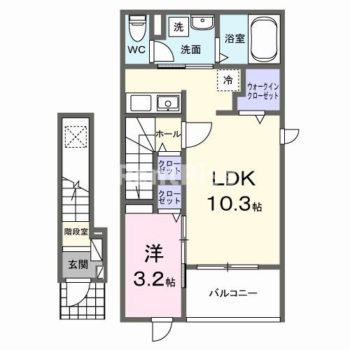 エチュードの間取り