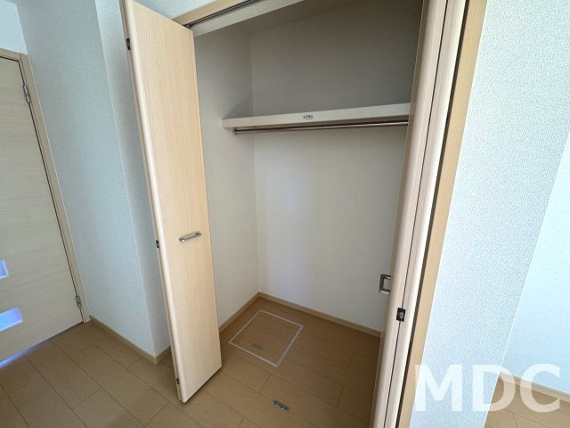 徳島市八万町大坪のアパートの収納