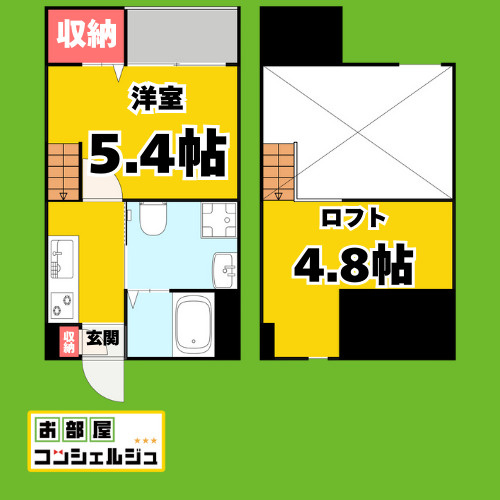 Plageの間取り