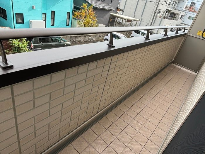D-room　S・花堂南のバルコニー