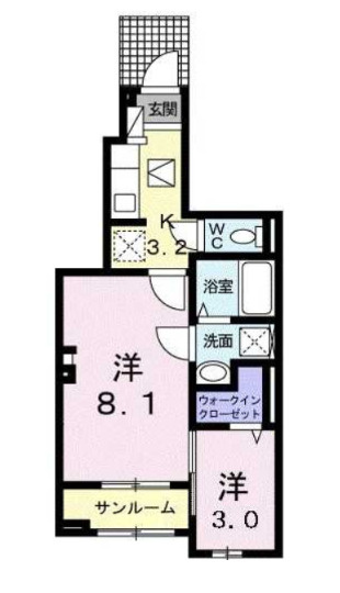 サクセス　ツリー　Ⅱの間取り