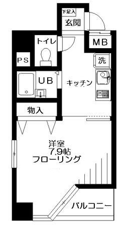 ジョワメゾン田端の間取り|間取りです。