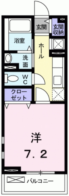 ボアソルテの間取り
