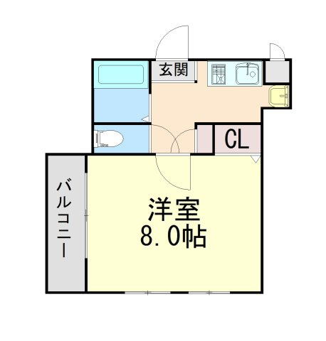 ジェヌイン本山の間取り