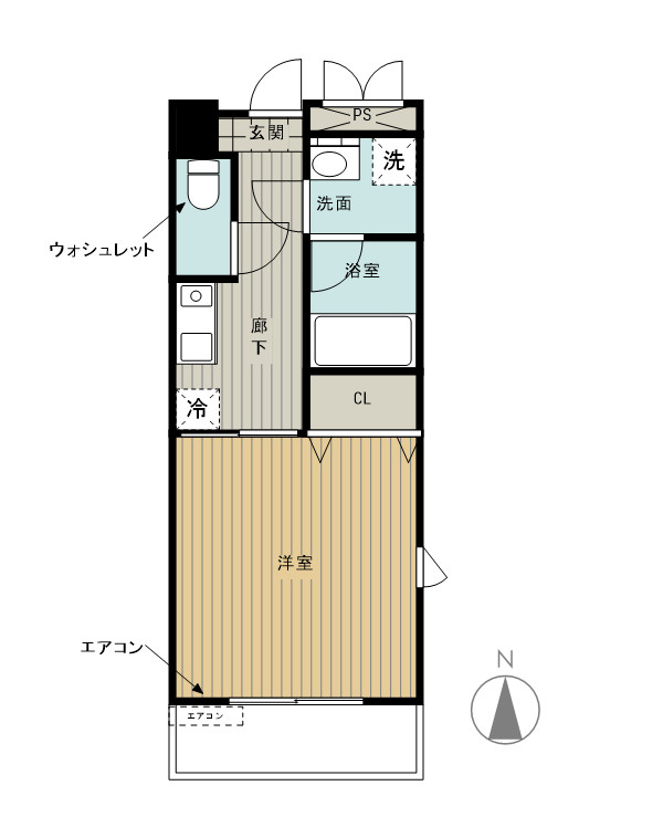ブロッサム茨木の間取り