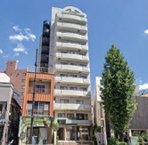 ラポール本蓮沼駅前の外観