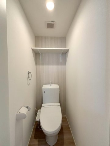 クオーレ我孫子Ⅱのトイレ|ゆったりとした空間のトイレです