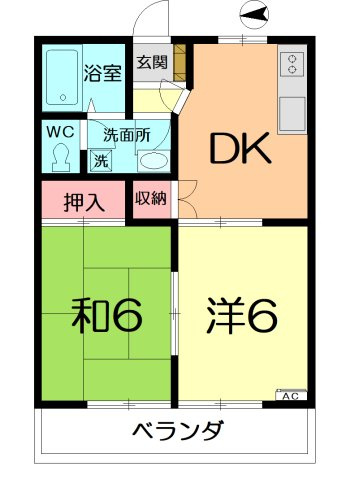 【間取り】 | アベニュー宮原