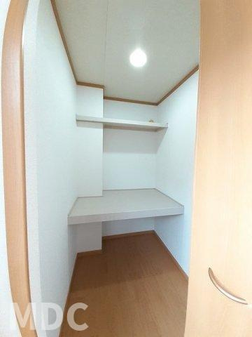 徳島市八万町千鳥のアパートの収納