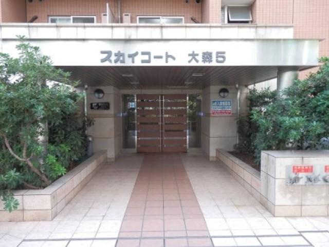 スカイコート大森第5のエントランス
