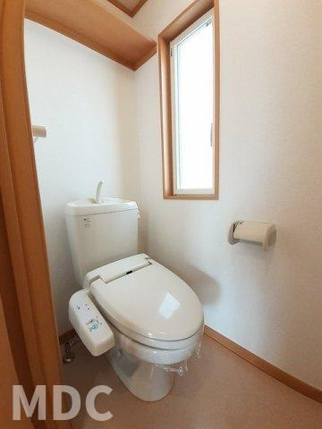 徳島市八万町千鳥のアパートのトイレ