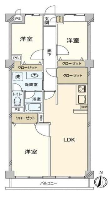三鷹市新川６丁目の中古マンション