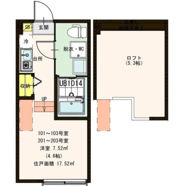 堀切イリスタワー31Fの間取り