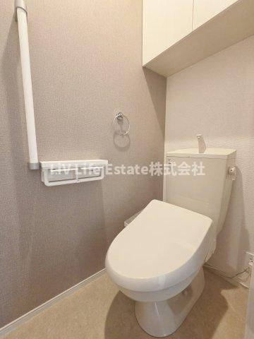 グレイスヴィラ　　　旧）久米川町４丁目アパートのトイレ