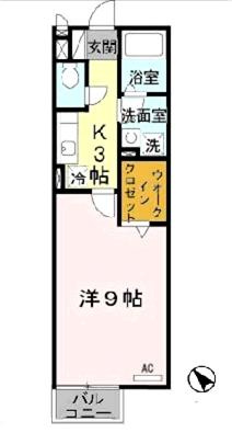 グランパルクコーズの間取り