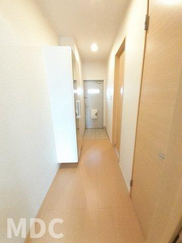 徳島市八万町川南のアパートの内装