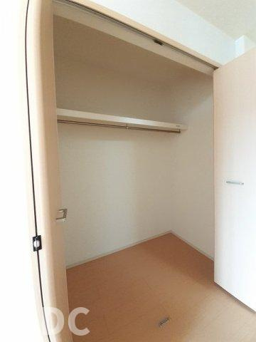 徳島市八万町川南のアパートの収納