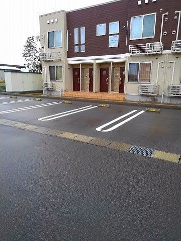 ベレッサＤの駐車場