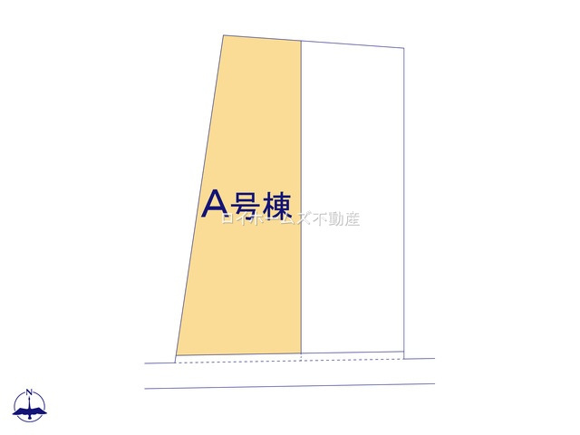 【区画図】 | 愛西市渕高町明六9-1『仲介料無料』新築戸建て | A号棟