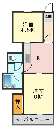 玉木マンション の間取り