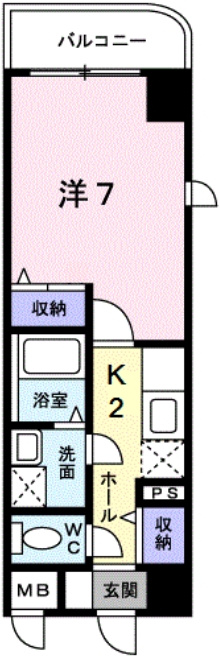 サイレントヒル高野台の間取り