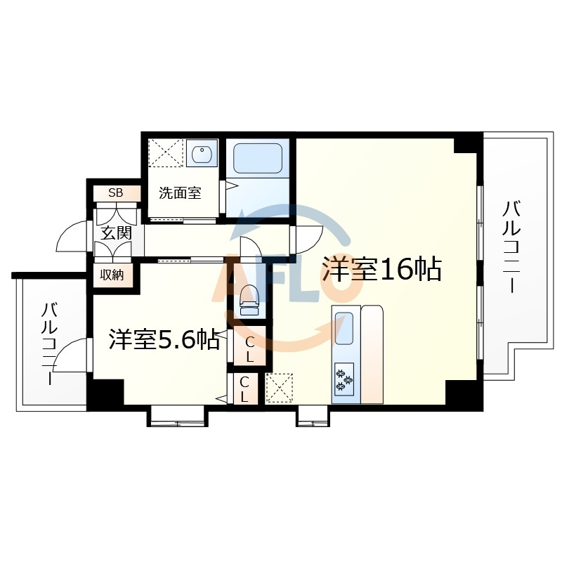 エクシアテラス梅田の間取り|エクシアテラス梅田　間取り