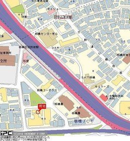 ライオンズマンション板橋区役所前の地図