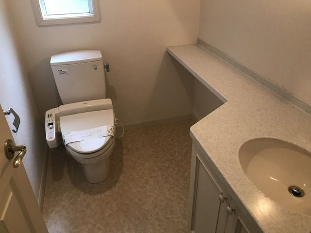 土田邸のトイレ