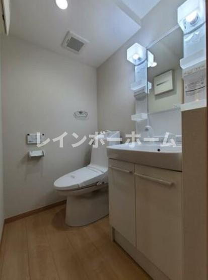カサス鎌倉の独立洗面台