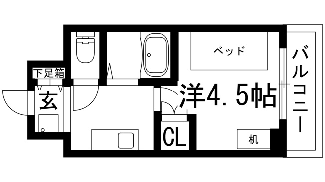【間取り】 | キャンパスヴィレッジ西宮門戸厄神