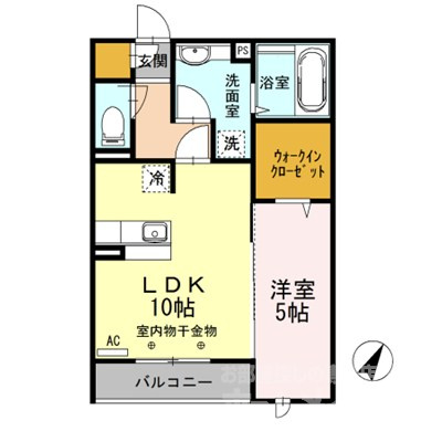 エテルナ瑞江の間取り