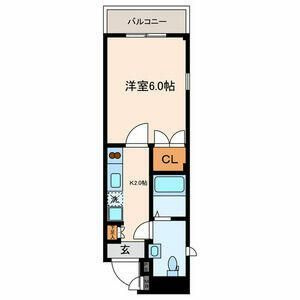 ラフィネ森下の間取り