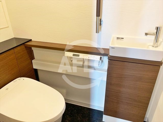 ピアッツァタワー上本町EAST　真田山小学校区のトイレ|ピアッツァタワー上本町EAST　温水洗浄便座
