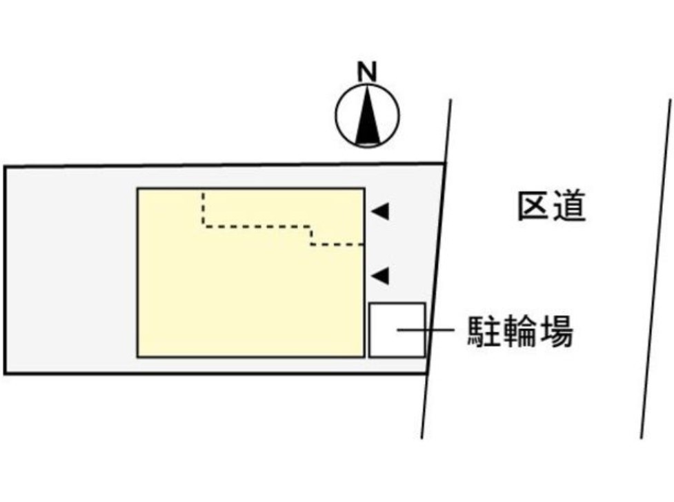 アロハ壱番館の区画図