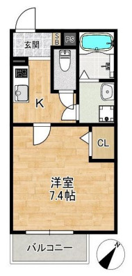 ALEGRIA姫路東の間取り