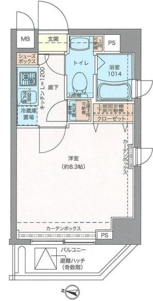 ミューズ両国の間取り