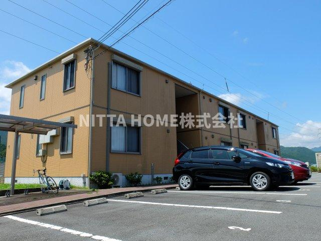 オレンジアイビー・柏原	の外観|防犯カメラを設置しています◎