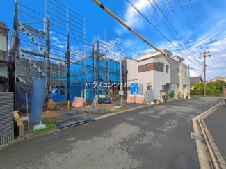 【前面道路含む現地写真】 | 名古屋市中村区日比津町１丁目58-1【仲介手数料無料】新築一戸建て　1号棟