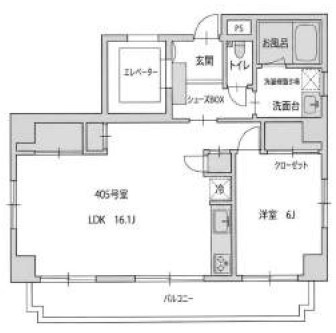 ラ・セゾンの間取り